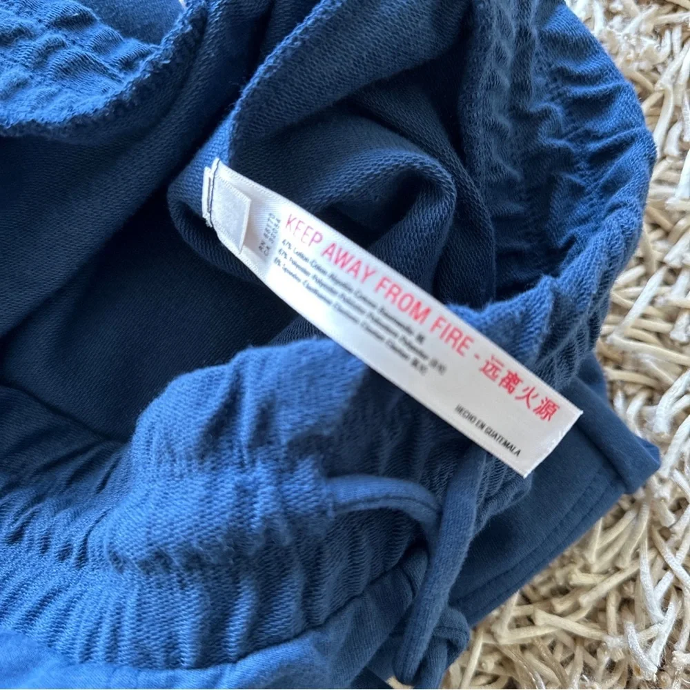 Free People FP Movement Sunny Skinny Sweatpants Size Small Navy - Picture 7 of 9